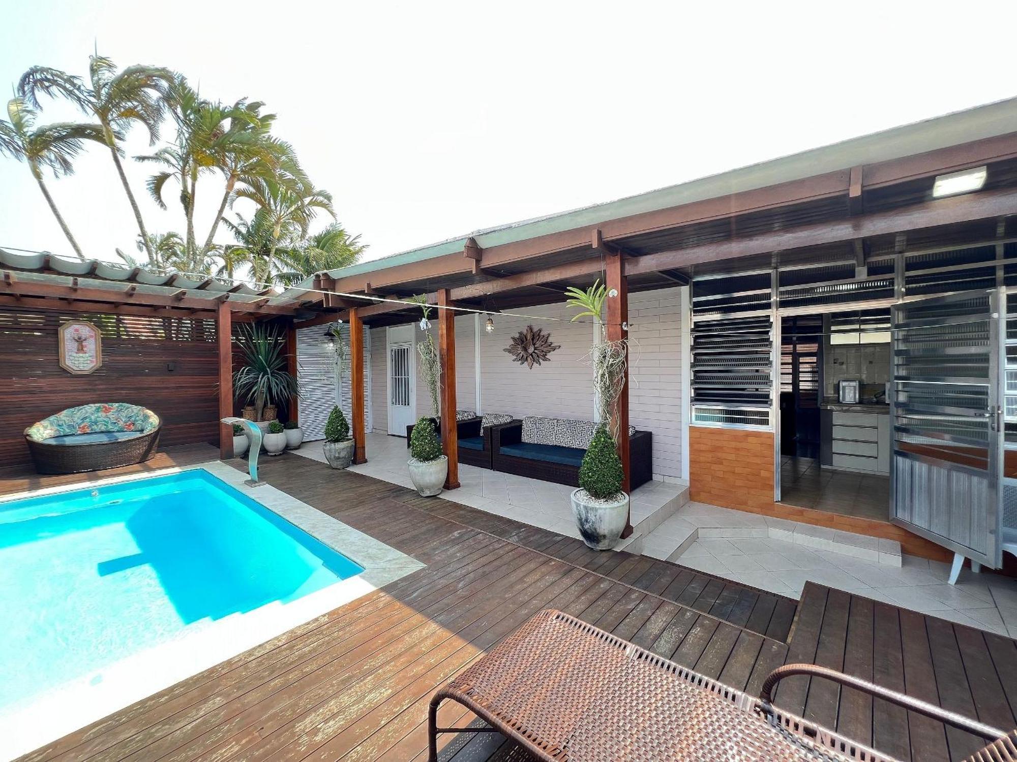 Casa Agradavel Com Piscina, A Poucos Passos Da Praia Peruíbe 외부 사진