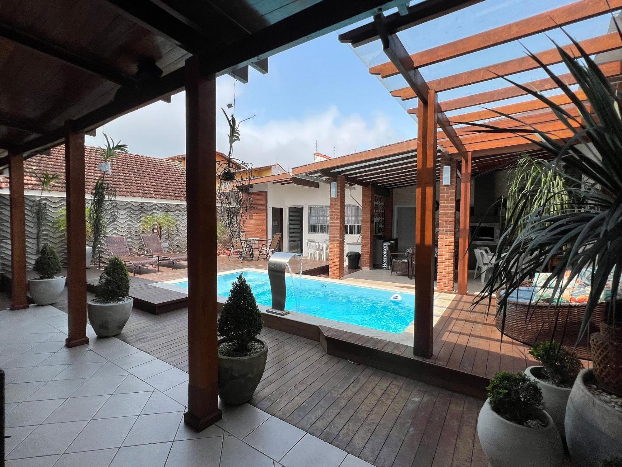 Casa Agradavel Com Piscina, A Poucos Passos Da Praia Peruíbe 외부 사진