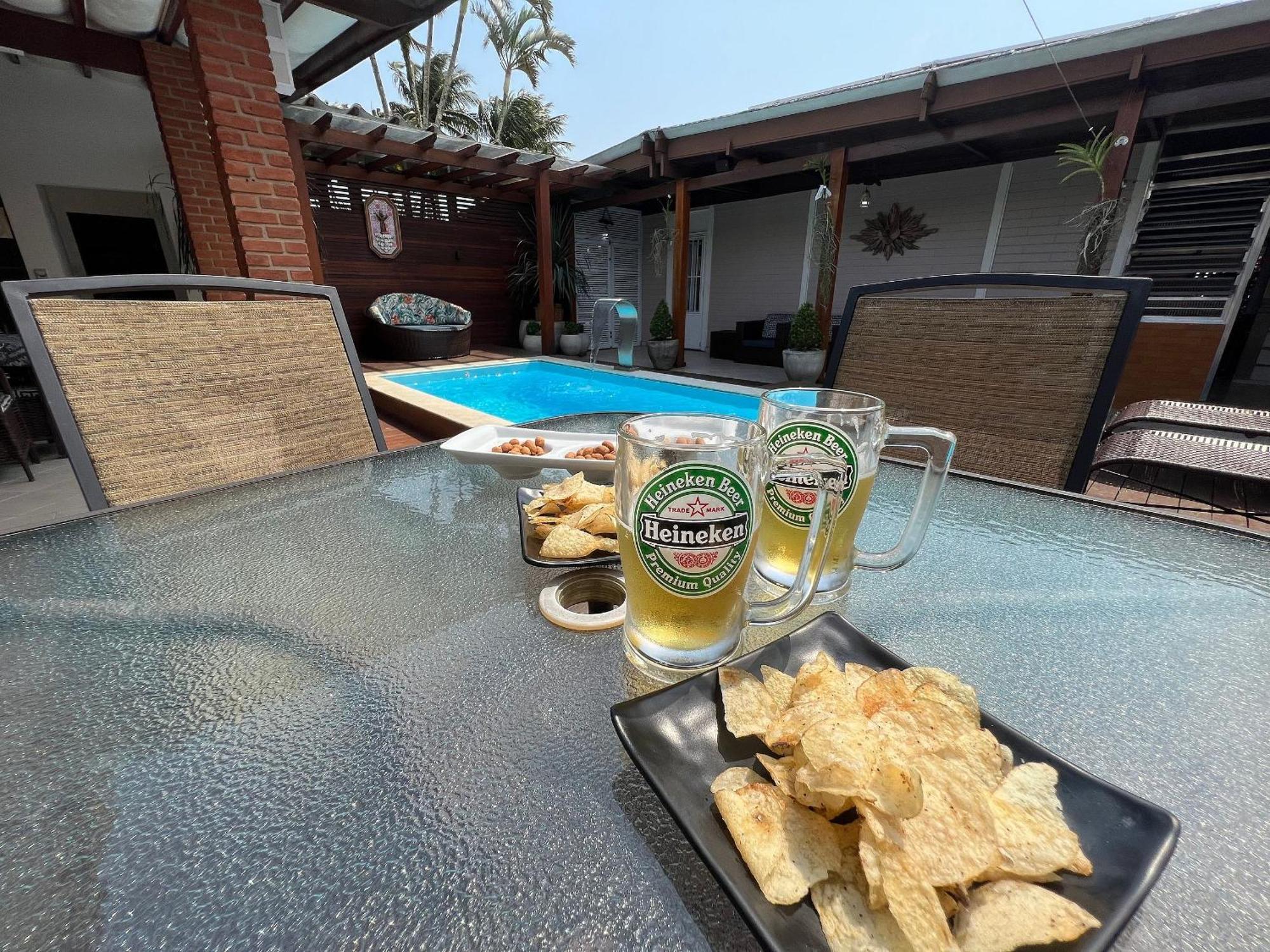 Casa Agradavel Com Piscina, A Poucos Passos Da Praia Peruíbe 외부 사진